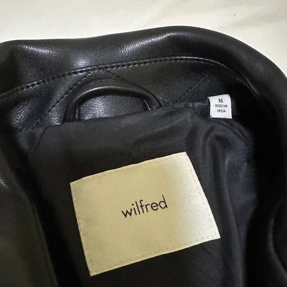 Aritzia Falcon Jacket (vegan leather) - Picture 3 of 6